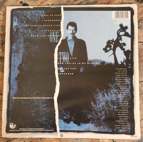 MICHAEL FRANKS The Camera Never Lies (VG/Good+) Warner WBC 1622 SA Press 1987 - WARPED