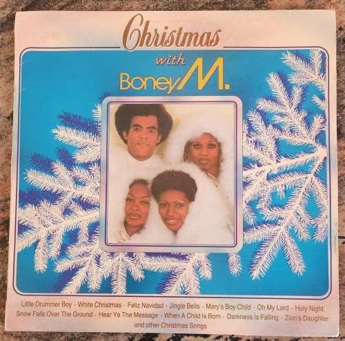 BONEY M Christmas With (very Good+/Very Good+) Hansa ML 4634 SA Pressing 1982