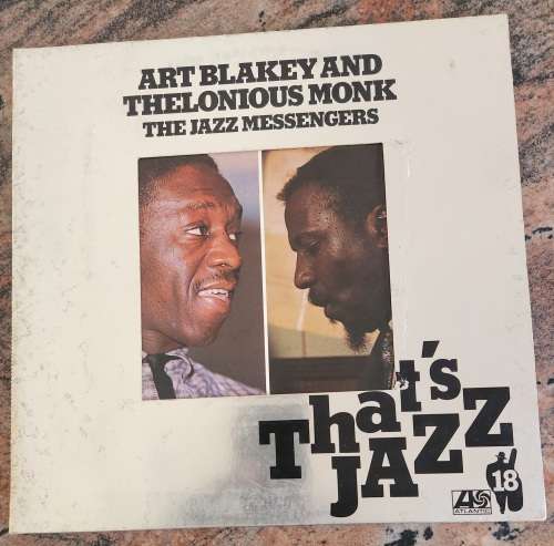 ART BLAKEY THELONIOUS MONK The Jazz Messengers - Gatefold (VG+/VG) ATL 50 248 German Press - WARPED