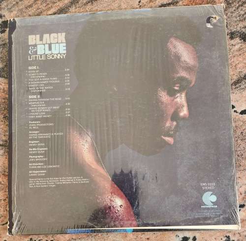 LITTLE SONNY Black and Blue (VG+/VG+) Enterprise ENS 1018 USA Pressing 1971 - WARPED