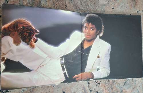 MICHAEL JACKSON Thriller - Gatefold (VG/VG) Epic DNW 2819 SA Pressing 1982 - Lyrics