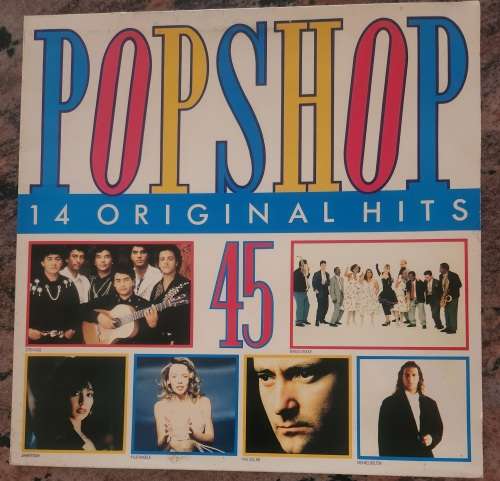 POP SHOP Vol 45 - 14 Original Artists (VG+/VG+) PS 45 SA Pressing - Gatefold