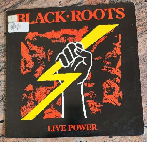 BLACK ROOTS Live Power (Very Good+/Very Good+) Tropical Records TROP 1 SA Pressing 1990 - RARE