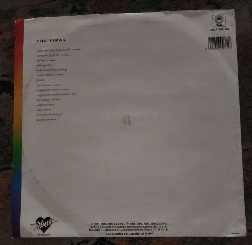 WHAM The Final - Double LP (Very Good/Very Good) Epic AGP 143/144 SA Pressing 1986