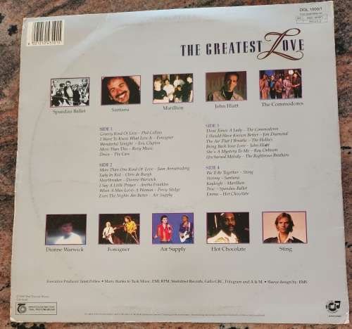THE GREATEST LOVE 22 Original Greatest Love Songs - Double LP (VG+/VG) Trutone DGL 100/1 SA Press