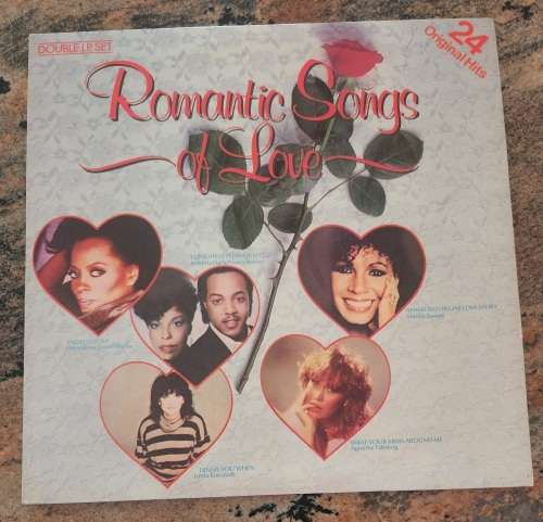 ROMANTIC SONGS OF LOVE - 24 Original Artists - Double LP (VG+/VG+) RSD(O) 1 SA Press 1984 - Gatefold
