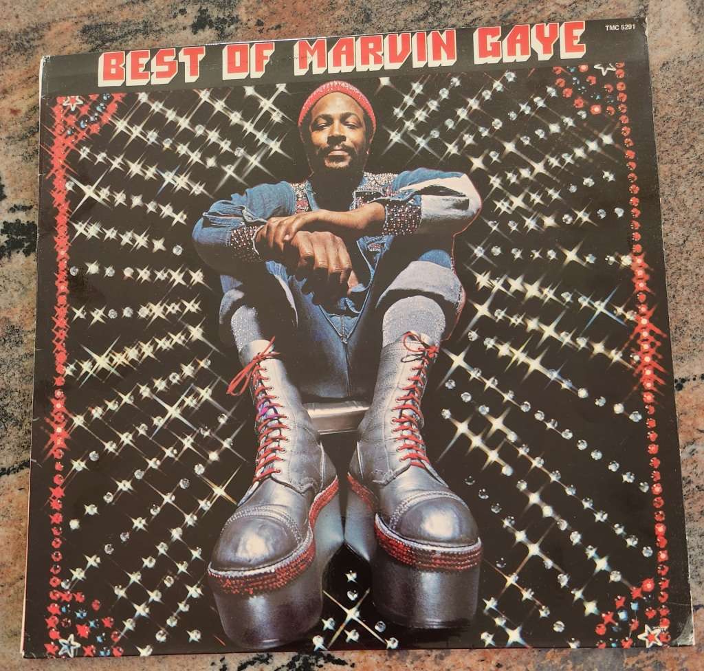 MARVIN GAYE Best Of (VG+/VG+) Motown TMC 5291 SA Pressing - RARE