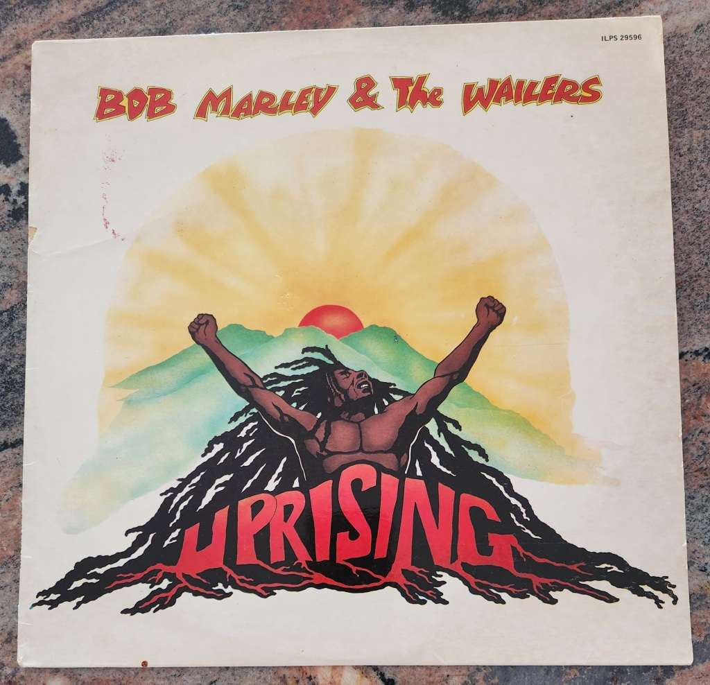 BOB MARLEY and THE WAILERS Uprising (VG+/VG) Island ILPS 29596 SA Pressing 1980