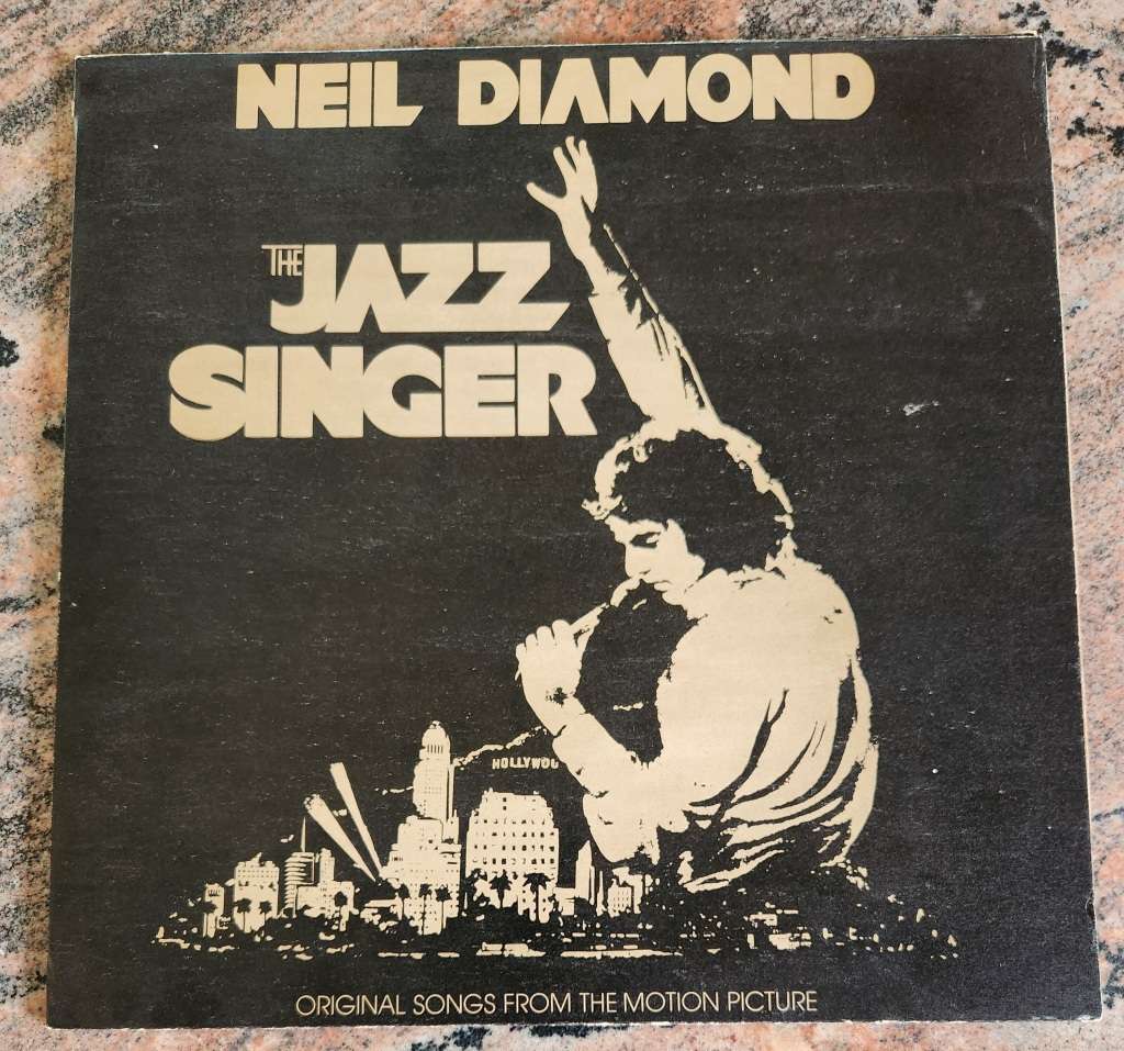 NEIL DIAMOND The Jazz Singer - Gatefold (VG+/VG+) EMI SW(B) 12120 SA Pressing