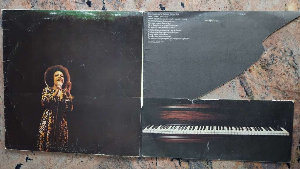 ROBERTA FLACK Killing Me Softly (VG+/VG) Atlantic K 50021 UK Pressing 1973 - Piano sleeve