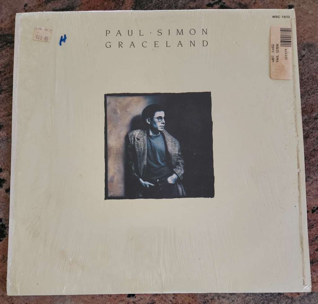 PAUL SIMON Graceland (VG+/VG+) Warner WBC 1602 SA Press 1986 - Lyrics inside