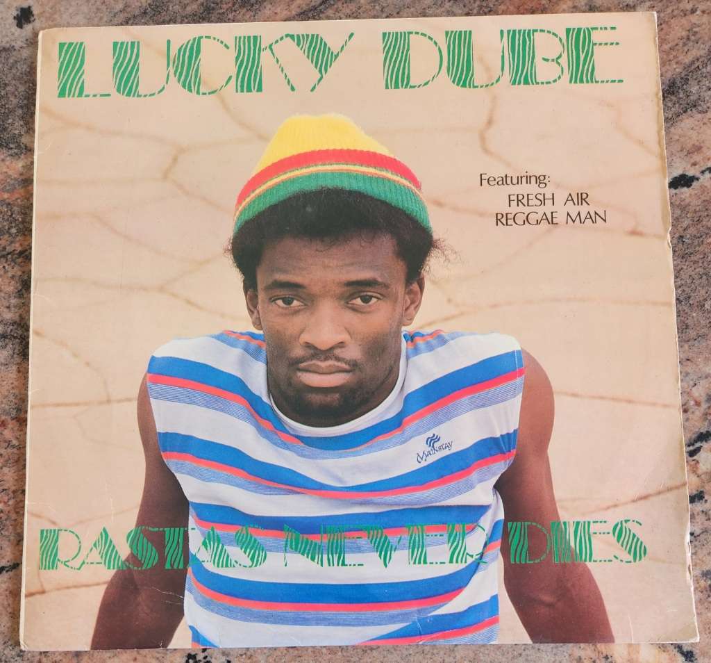 LUCKY DUBE Rastas Never Die (VG+/VG) Gallo BL 631 SA Pressing 1988 - RARE