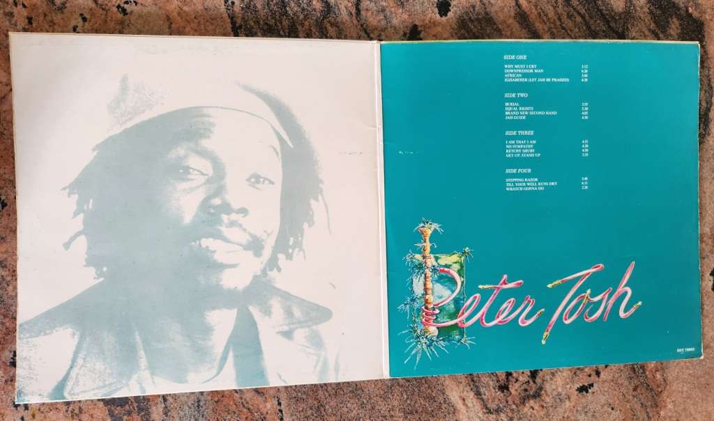 PETER TOSH I Am That I Am - Double LP - Gatefold (VG/VG+) CBS DST 70003 SA Pressing