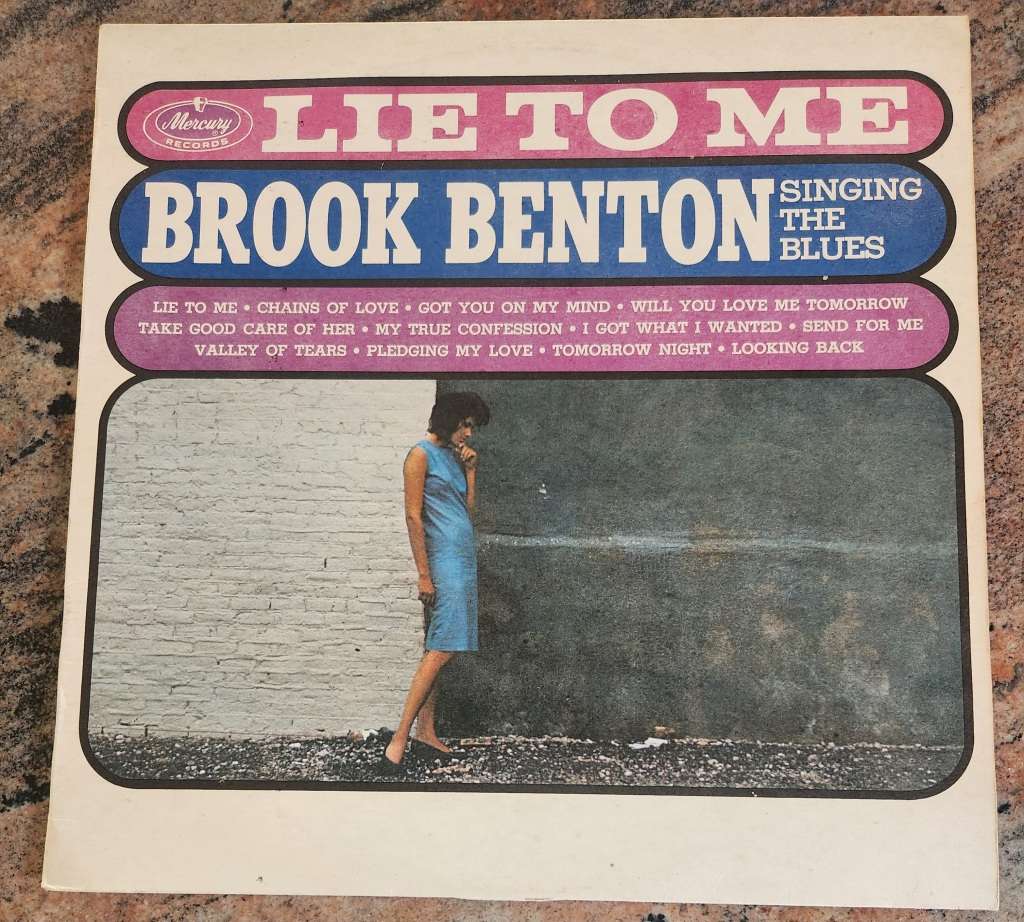 BROOK BENTON Lie To Me - Singing The Blues (VG+/VG) Mercury STAR 1007 SA Pressing