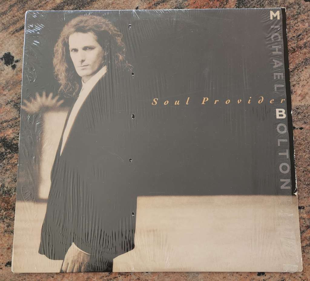 MICHAEL BOLTON Soul Provider (VG+/Exc) CBS ASF 3308 SA Pressing 1989 - RARE