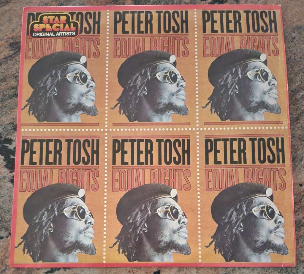 PETER TOSH Equal Rights (Very Good/Very Good+) CBS STR 20016 SA Pressing