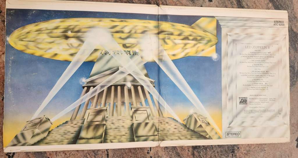 LED ZEPPELIN II - Gatefold (VG/G+) Atlantic ATC 9200 SA Pressing