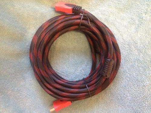 5 meter HDMI to HDMI Cable Gold plated tips