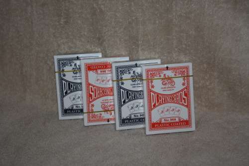 Playing Cards (Poker Cards) 4 for 1 Bid