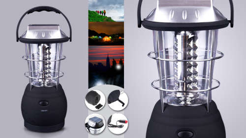 Super Bright Hand Crank/solar Led Lantern Lamp - Load shedding !!1 Bid Now