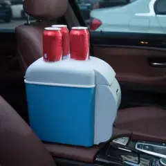 Portable Mini Car Fridge Freezer 12V 7.5L Cooler Warmer Refrigerator for Travel