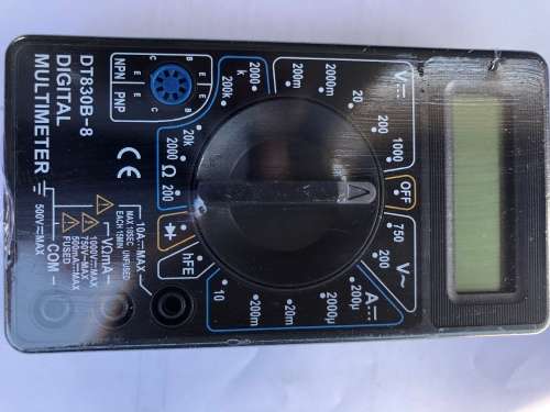 Digital Multimeter with Build in Batteries