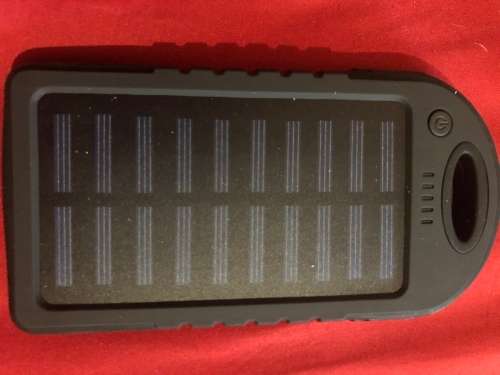 Waterproof  16800  ah Solar Power Bank With 12 Led Light