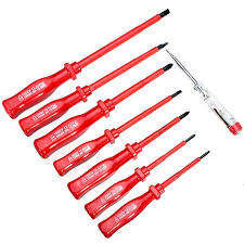 8pc chromevanaduim electronic screwdriver set