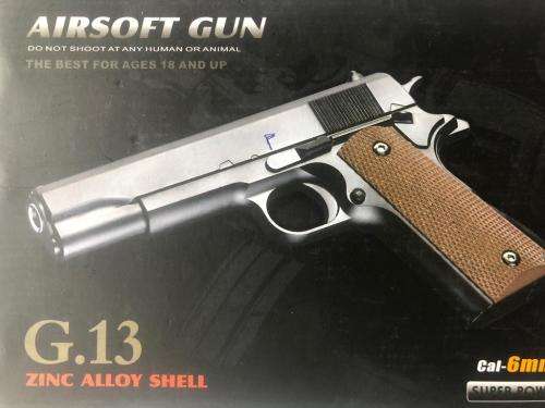 Best Quality Zinc Alloy Shell Airsoft Gun - Big Brother G13 Arrived