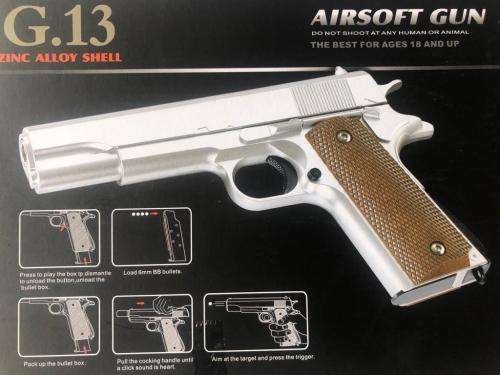 Best Quality Zinc Alloy Shell Airsoft Gun - Big Brother G13 Arrived