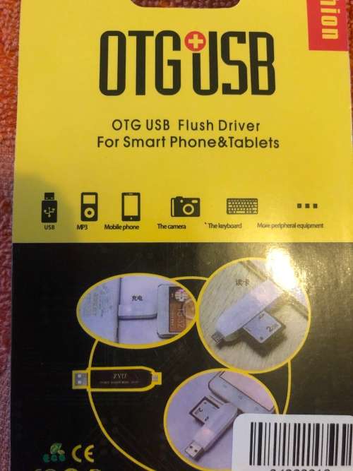 OTG USB MEMORY CARD FLASHDRIVE - 2 for 1 Bid