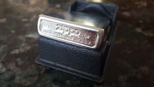 Original 2004 Marlboro Zippo Lighter Menthol Pack Street Chrome New in Box