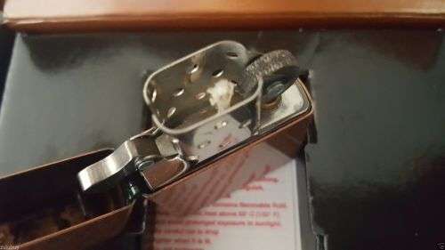 Original 2003 Marlboro Blend No. 27 Zippo Lighter Antique Brass Very Rare