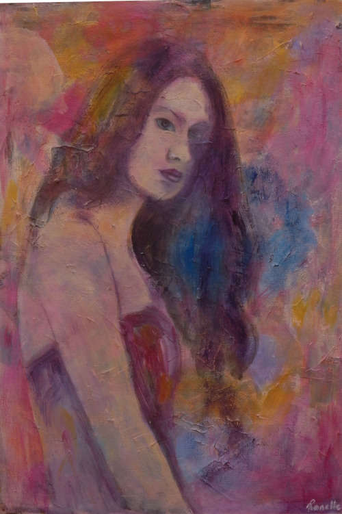 Portrait in Oils - 300mm x 450mm