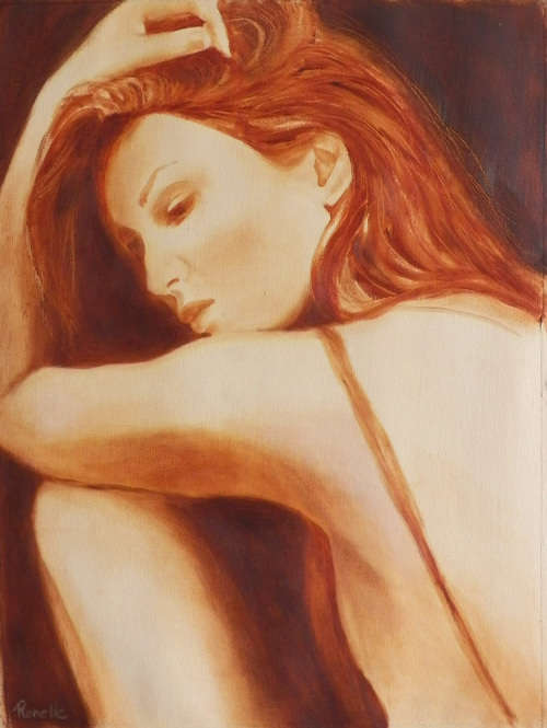 Oil painting on canvas (300mm x 400mm)