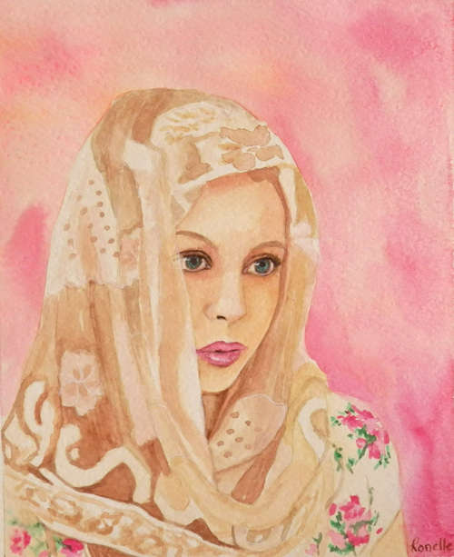 Watercolour Painting (185mm x 220mm)