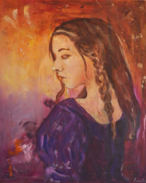 Oil painting on canvas (400mm x 500mm)