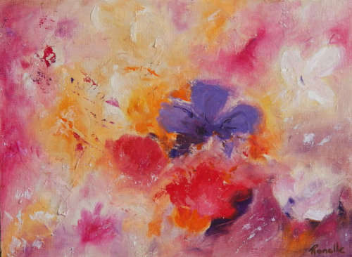 Floral Study - Oil painting (230mm x 300mm)