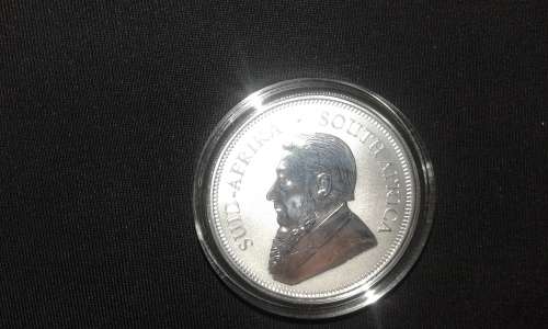 2017 Krugerrand - first 1 oz Silver Coin - with 50th celebration mark