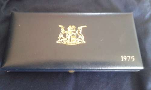 1975 - RSA SILVER PROOF COIN SET - NO GOLD