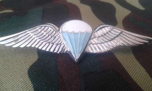 SADF SA PARACHUTE DISPATCHER OR 50 JUMPS OR MORE WING