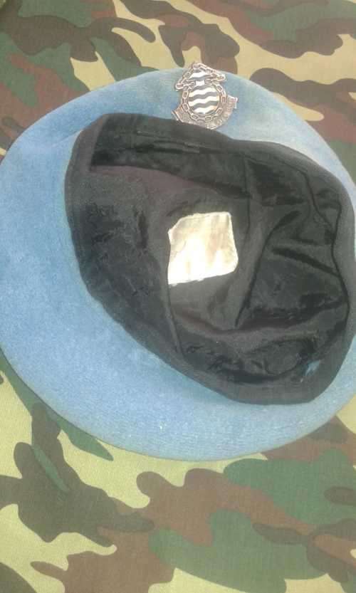 SADF MAINTENANCE BERET WITH BADGE