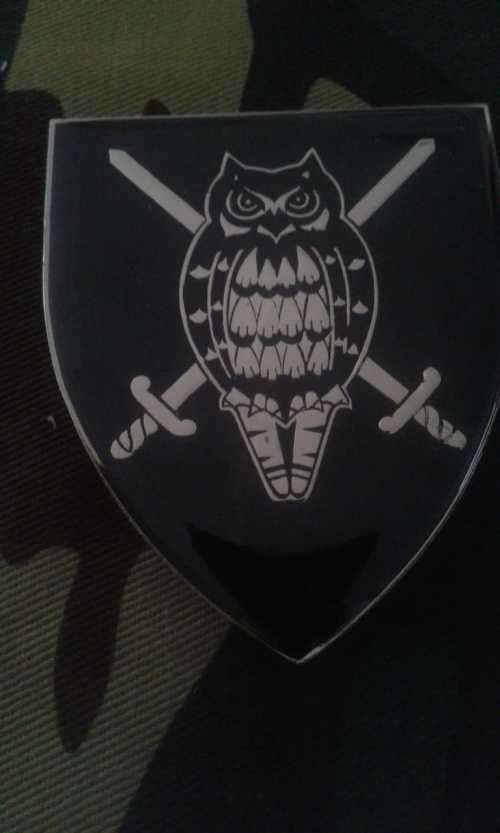 SADF MILITARY INTELLIGENCE HQ SHOULDER FLASH