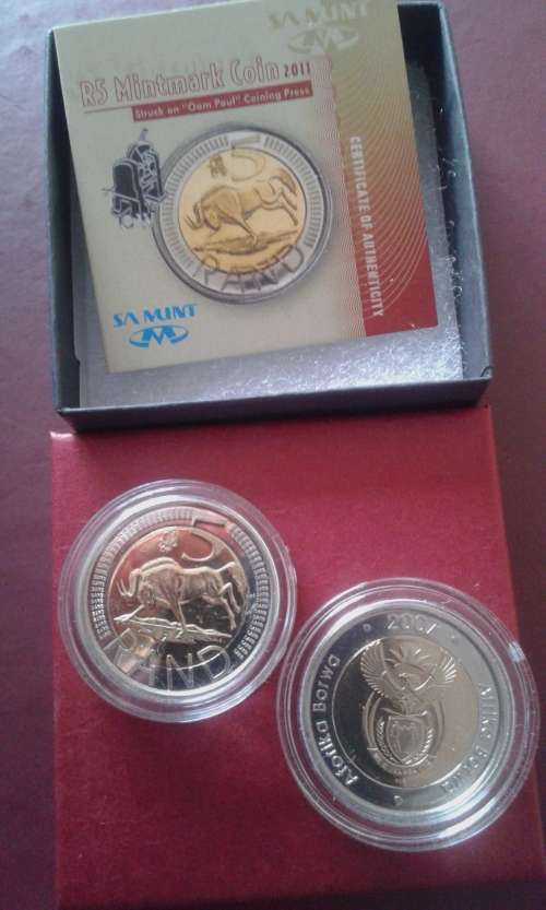 OOM PAUL 2011 BI-METAL R5*** WITH CERTIFICATE IN GIFT BOX **