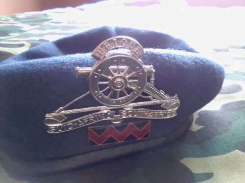 SADF ARTILLERY FULL BERET - A RARE FIND