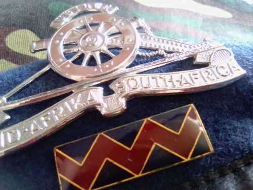 SADF ARTILLERY FULL BERET - A RARE FIND
