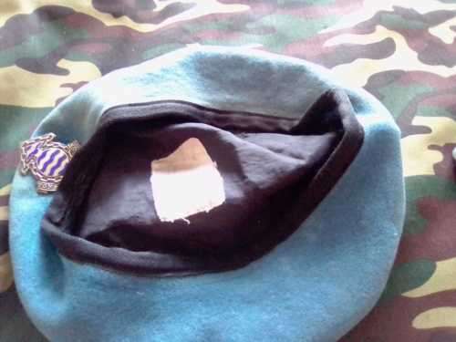 SADF MAINTENANCE BERET WITH BADGE