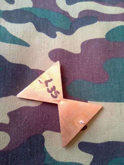 SADF ENGINEERS HQ(COMPANY/SQUADRON/TACTICAL) METAL FLASH