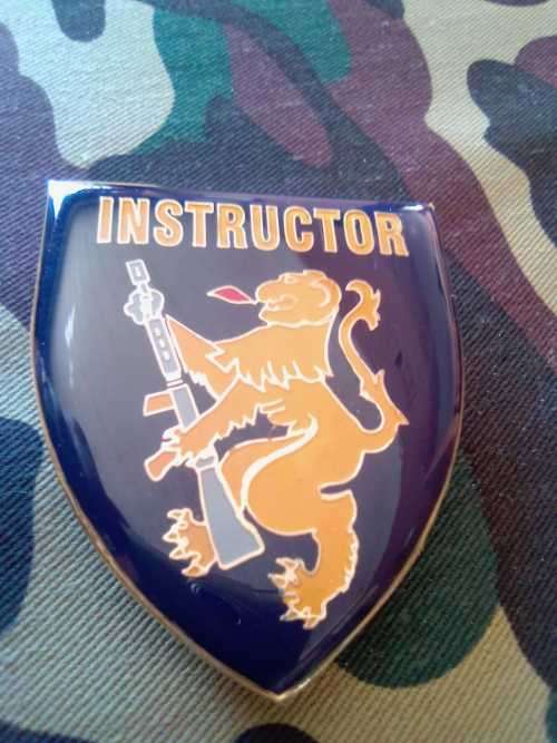 SADF ERA - SAP  COUNTER INSURGENCY (COIN) SHOULDER FLASH  - BLUE