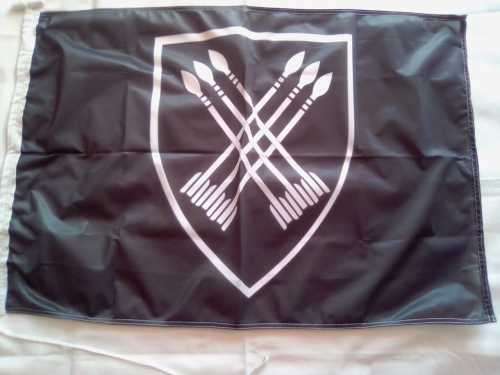 SADF 32 BATTALION - COMMEMORATIVE FLAG(EMBLEM) - A GOOD FIND!